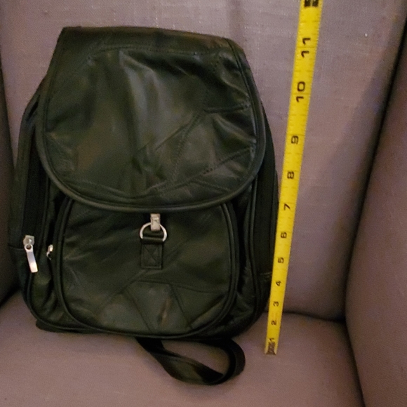 DONATING! Cute Leather Backpack - Picture 3 of 5